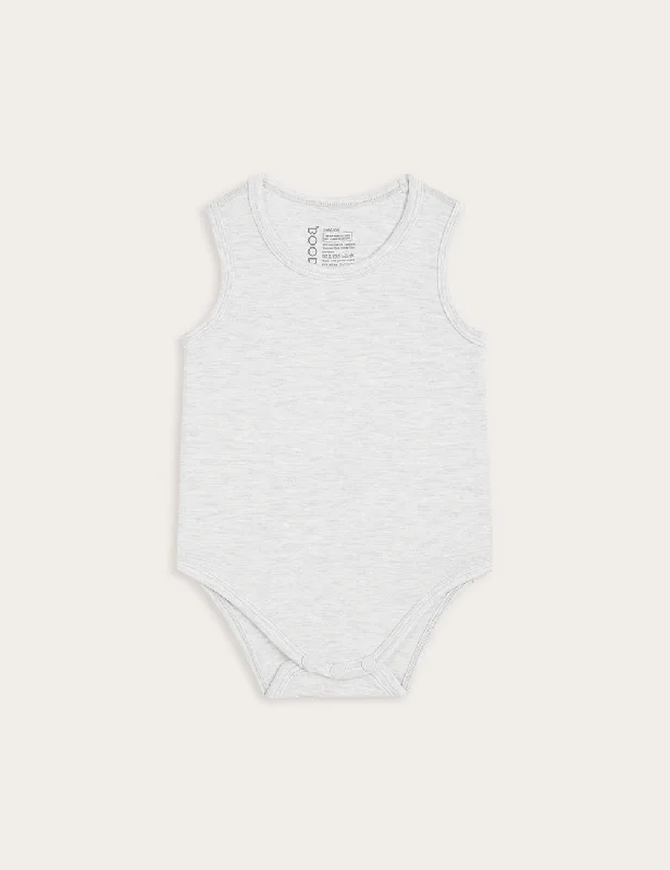 Baby Bodysuit - Heather Grey