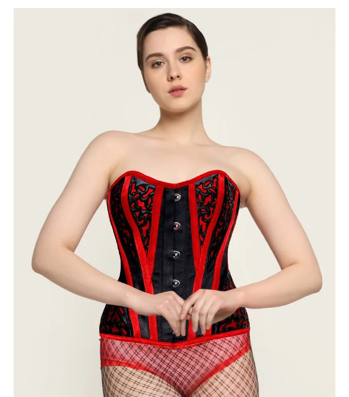 Estrella Gothic Authentic Steel Boned Overbust Corset