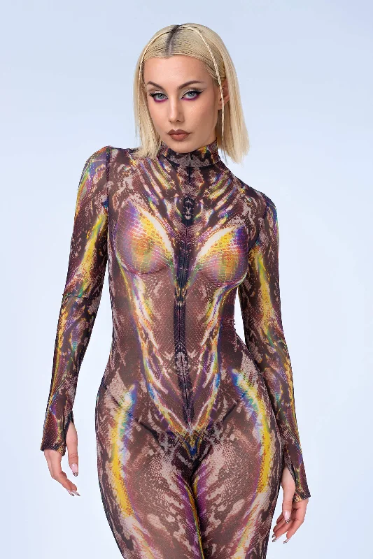 Exotic Skin Mesh Costume