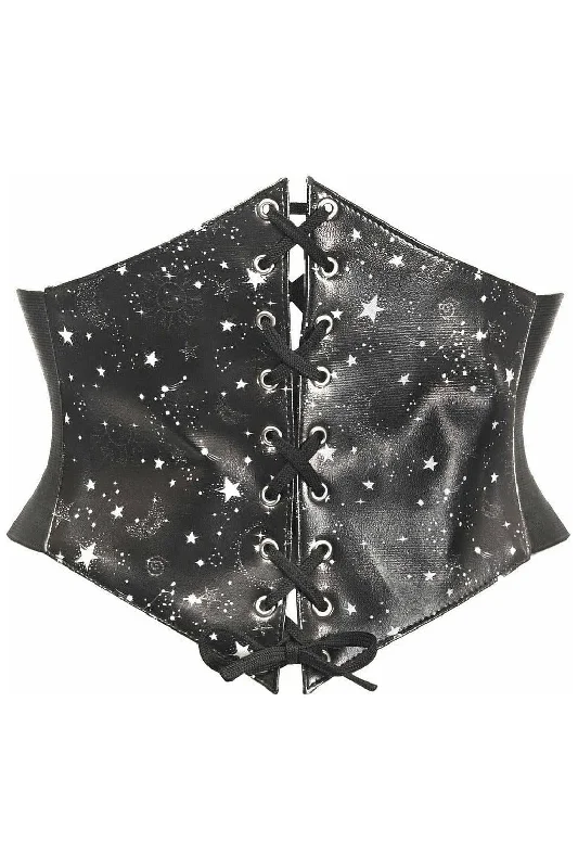 Lavish Celestial Lace-Up Corset Belt Cincher