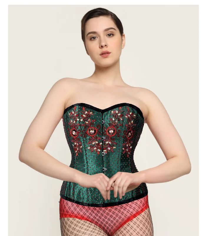 Tempesta  Sequined Overbust Corset