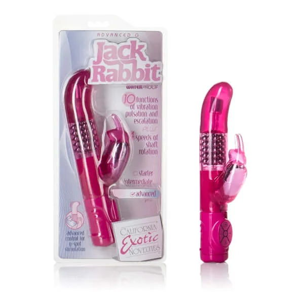 Experience Sensational Pleasure with the Advanced G Jack Rabbit Pink Vibrator