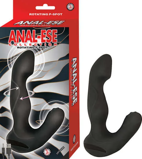 Anal Ese Collection Rotating P-Spot Vibe Black