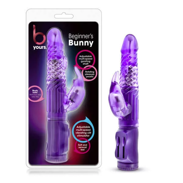 B Yours Beginner's Bunny Purple Rabbit Style Vibrator