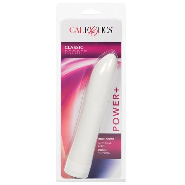 California Exotics - Classic Probe Power Plus Vibrator (White)