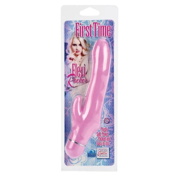 California Exotics - First Time Flexi Rocker Rabbit Vibrator (Pink)