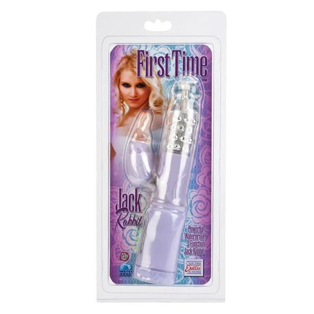 California Exotics - First Time Jack Rabbit Vibrator (Purple)