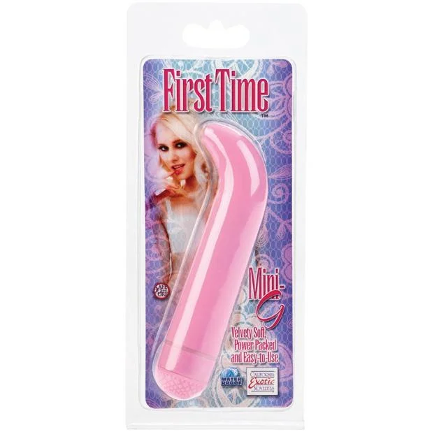 California Exotics - First Time Mini G Spot Vibrator 4.5" (Pink)