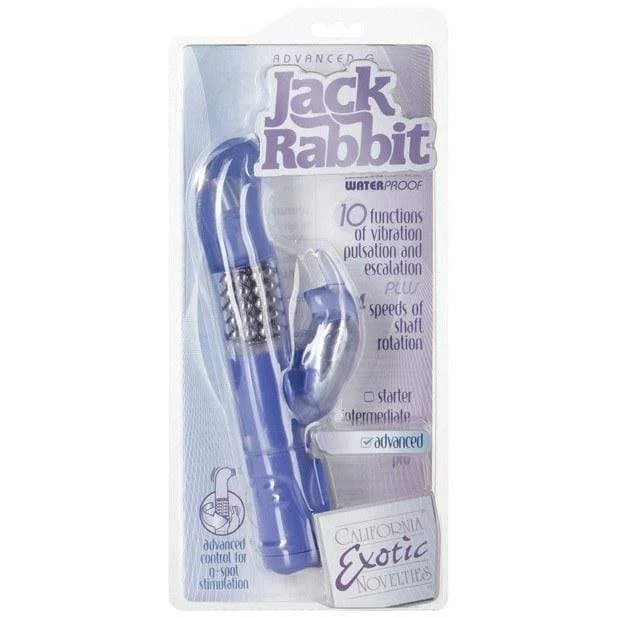 California Exotics - Advanced G Jack Rabbit Vibrator (Blue)