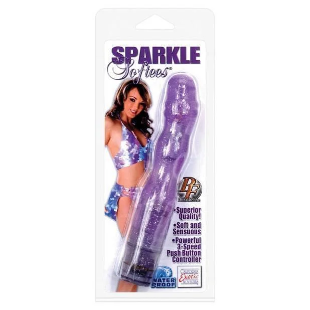 California Exotics - Sparkle Softees G Vibrator (Purple)