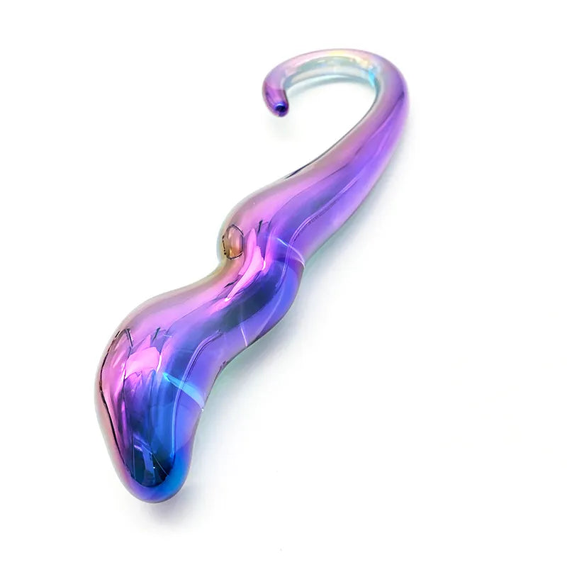 Colorful Crystal Glass Dildos Masturbator Realistic Dildo Penis Large G-spot Anal Butt Plug Adult Sex Toys for Woman Female