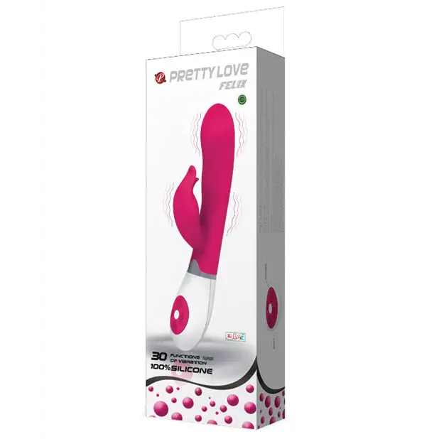 (d) Pretty Love Felix Voice Control Pink Vibrator