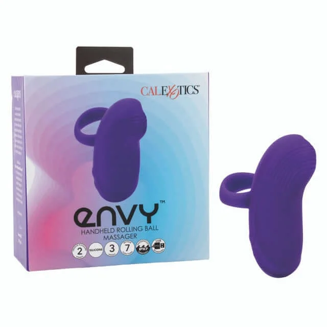 Envy Rolling Ball Massager - Luxurious Handheld Pleasure with 7 Functions & USB Rechargeable