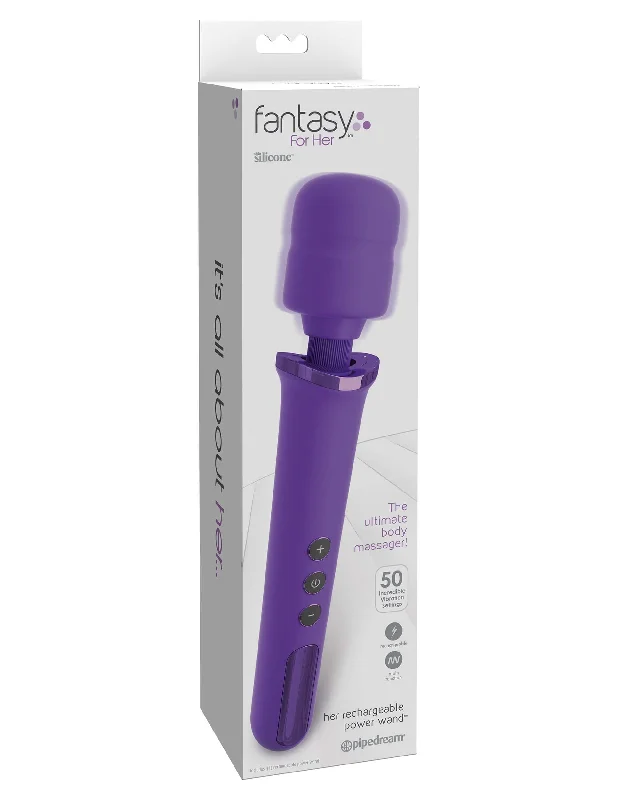 Fantasy For Her Her Power Wand Rechargeable Body Massager