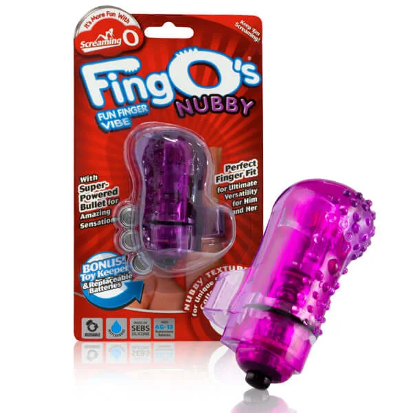 Fingos Nubby Purple Vibrator