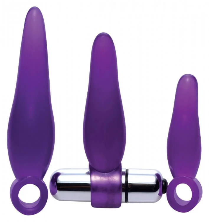 Frisky 3 Pieces Vibrating Finger Rimmer Set