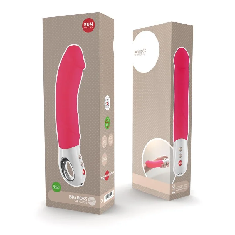 Fun Factory - Big Boss G5 Rechargeable Vibrator (Pink White)