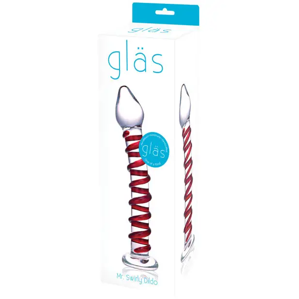 Glas Mr Swirly Spiral Glass Dildo