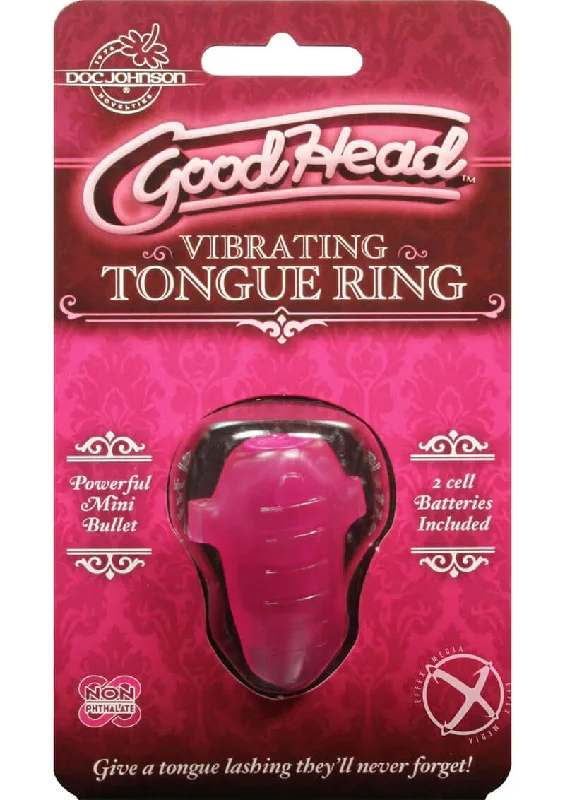 Doc Johnson Goodhead Vibrating Tongue Ring