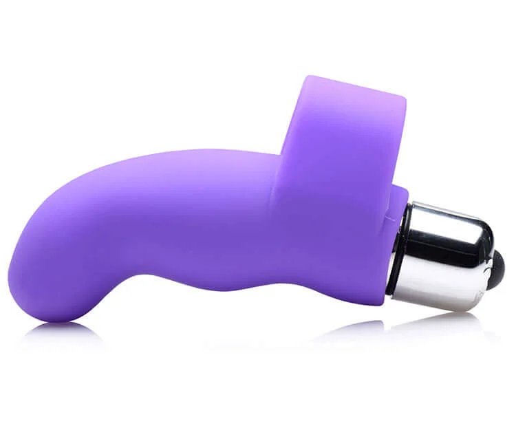 Gossip G-Thrill Finger Vibe in Vivid Violet by Curve Novelties: Elevate Your Pleasure with a Touch!