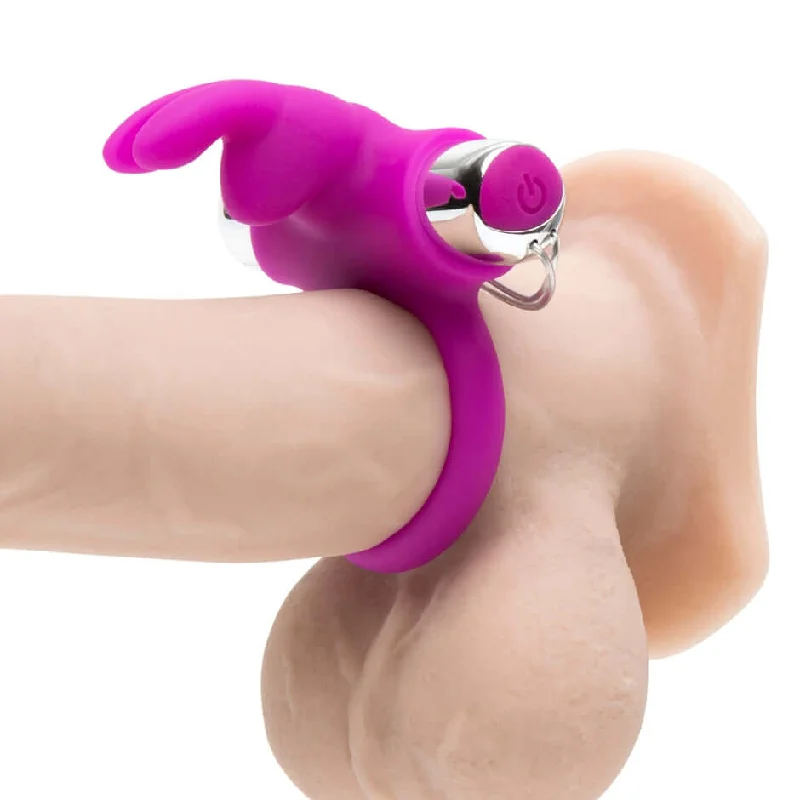 Happy Rabbit Remote Control Vibrating Cock Ring Purple - Lovehoney