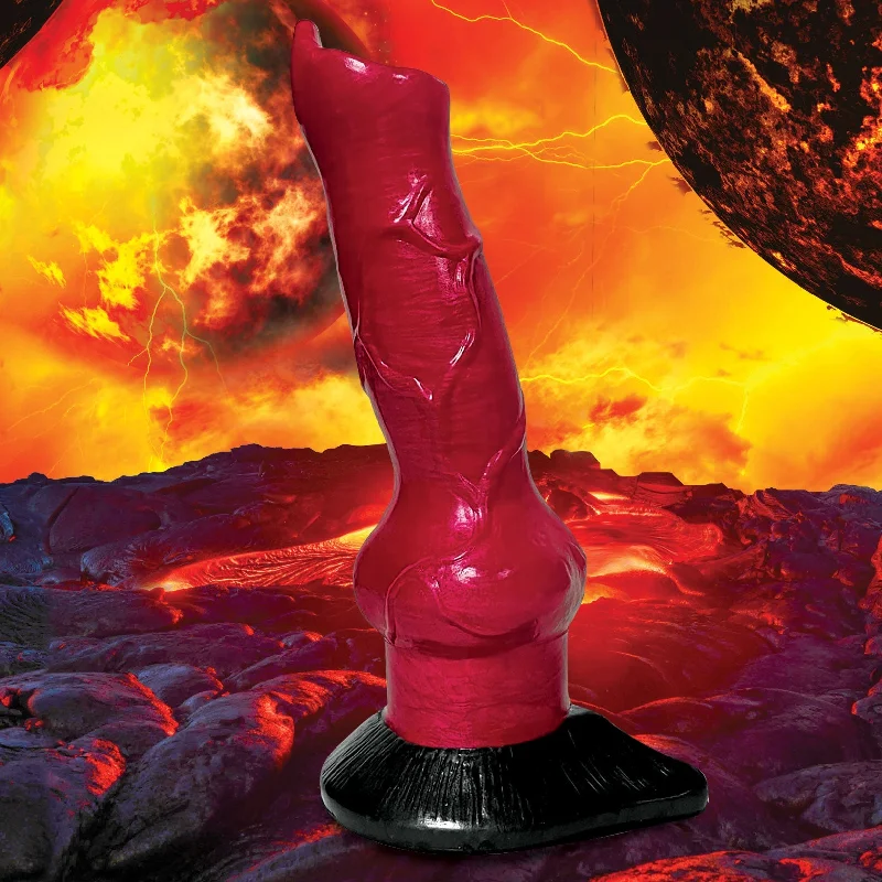 Hell-Hound Canine Penis Silicone Creature Dildo