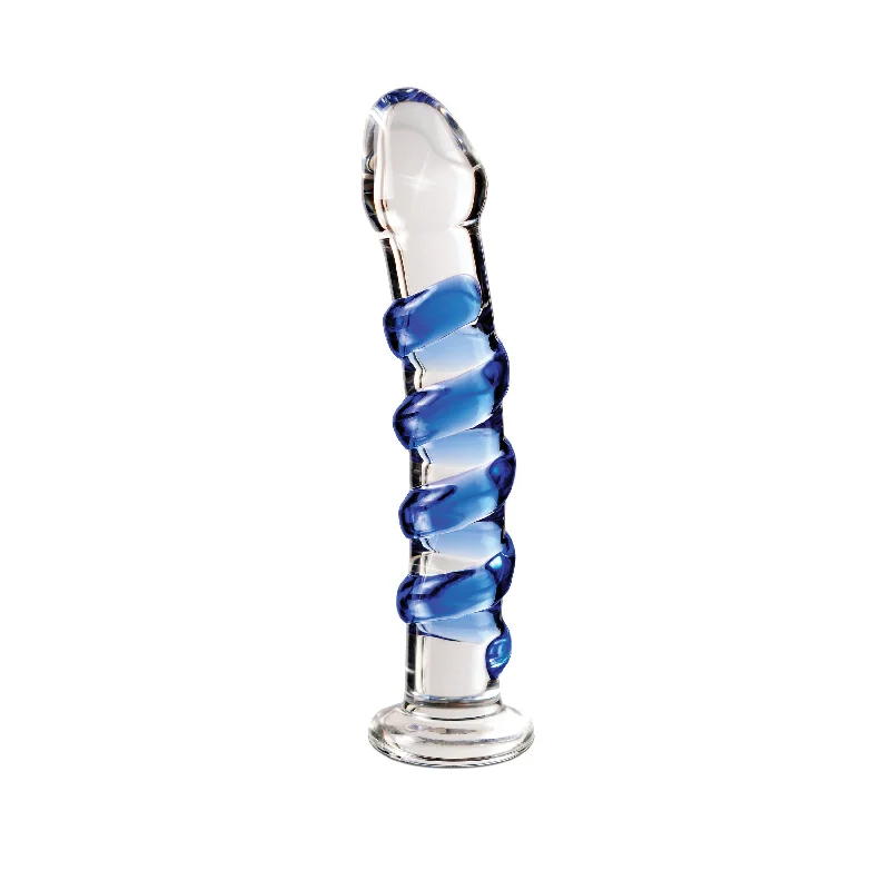 Icicles No. 5 Twister Swirl Glass Dong