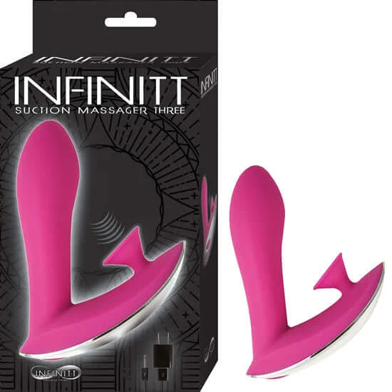 Enhance Pleasure with Infinitt Suction Massager Three: The Ultimate Pink Vibrator from Nasstoys of New York