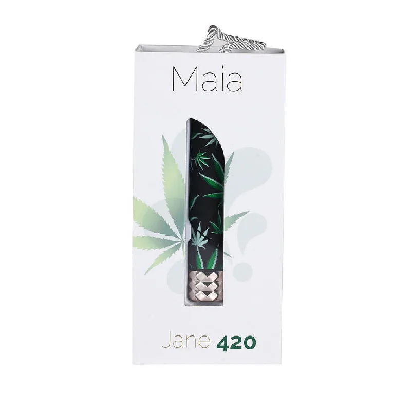 Jane Supercharged Crystal Gem Bullet Vibrator by Maia Toys: 25 Functions, USB-Rechargeable & Medical-Grade Silicone