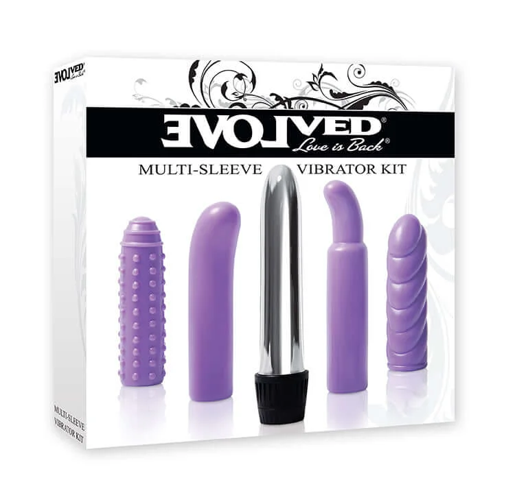 Evolved Novelties Multi Sleeve Vibrator Kit