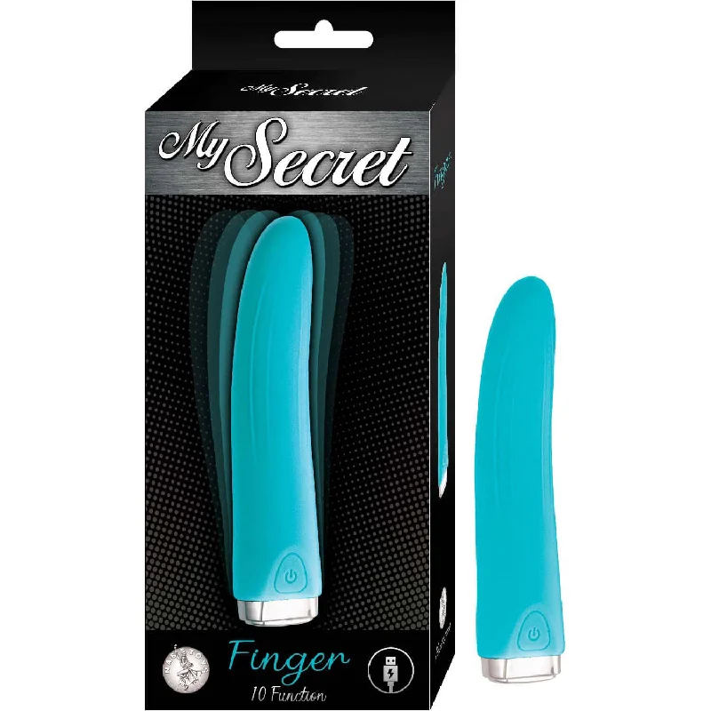 Nasstoys My Secret Finger Vibrator Aqua Blue - Your Intimate Companion