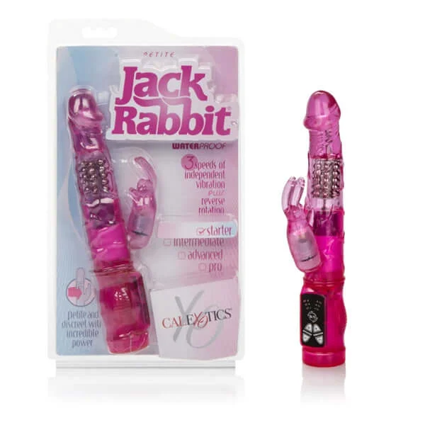 Petite Jack Rabbit Vibrator - Compact and Versatile Pleasure Toy in Pink