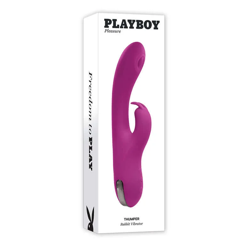 Playboy Thumper Rabbit Vibrator - Explore Sensual Freedom!