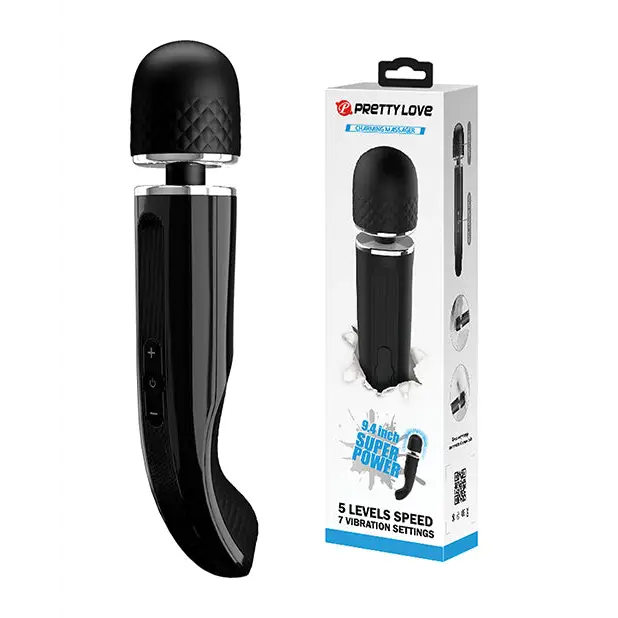 Pretty Love 9.4" Charming Massager - Black