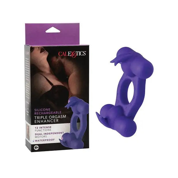 Silicone Rechargeable Triple Orgasm Enhancer