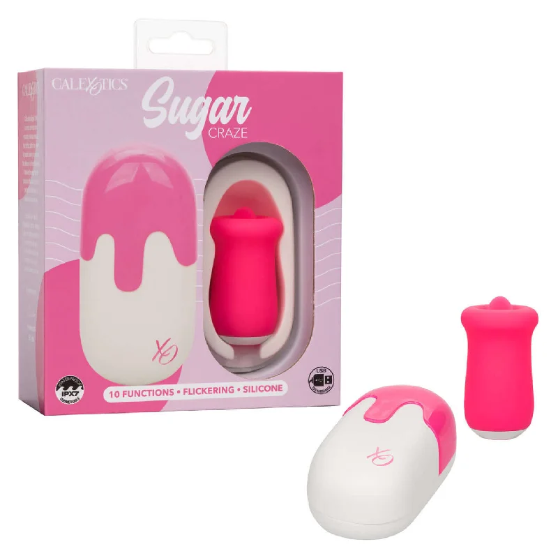 Elevate Your Pleasure with the Sugar Craze Pink Tongue Vibrator