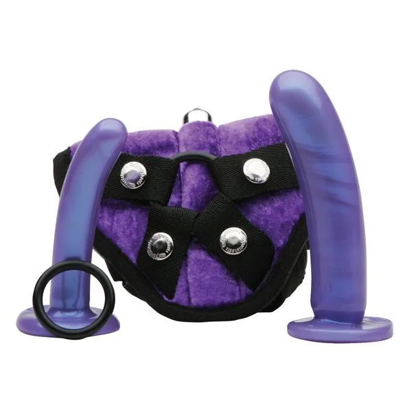 Tantus - Bend Over Beginner Strap On Harness Starter Kit (Purple)