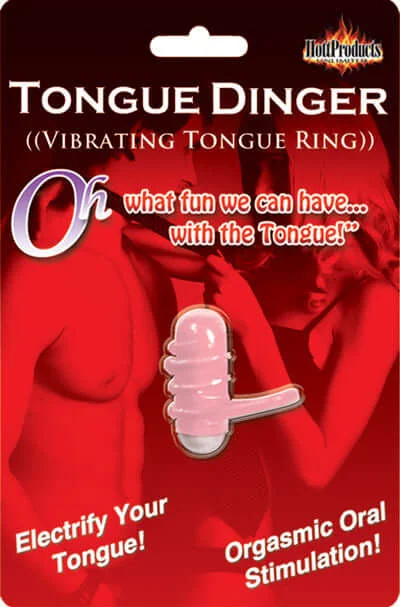 Tongue Dinger Vibrating Tongue Ring: Elevate Your Oral Pleasure!