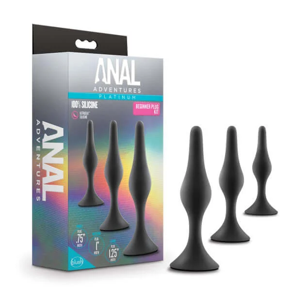 Explore New Depths with the Anal Adventures Beginner Plug Kit