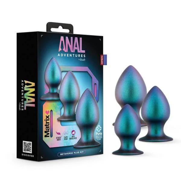 Anal Adventures Matrix Meta Verse Plug Kit: Journey into Sensual Exploration