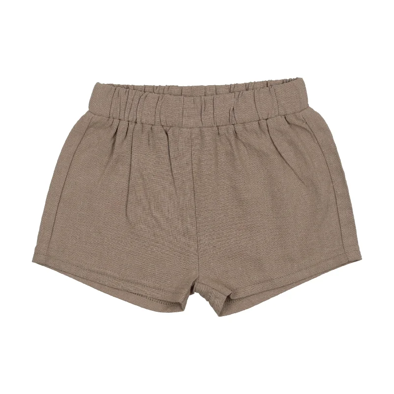 Analogie Linen Pull On Shorts - Ivy