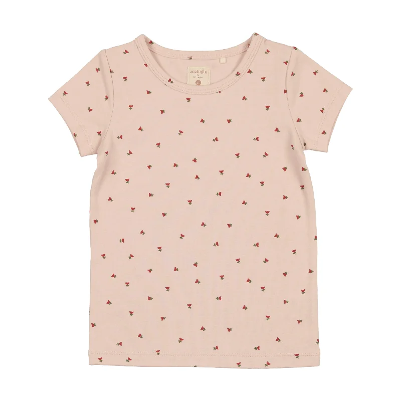 Analogie Tulip T-Shirt Short Sleeve - Pink