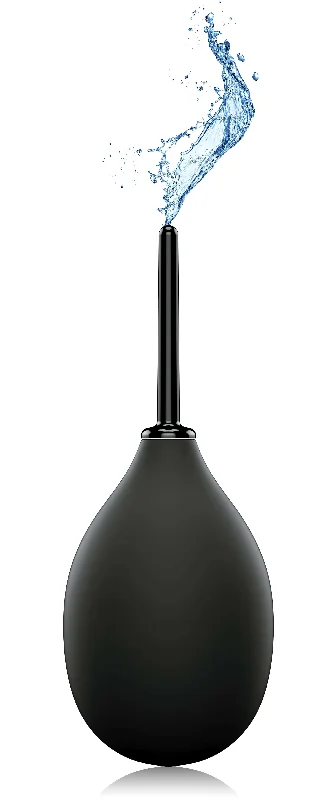 Perfect Fit Ergoflo Impulse Black Anal Douche: Compact, Quality, and Leak-Proof*