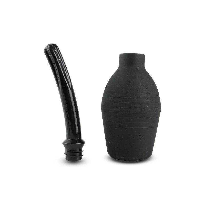 Fetish Fantasy Curved Douche/Enema - Black, 300ml