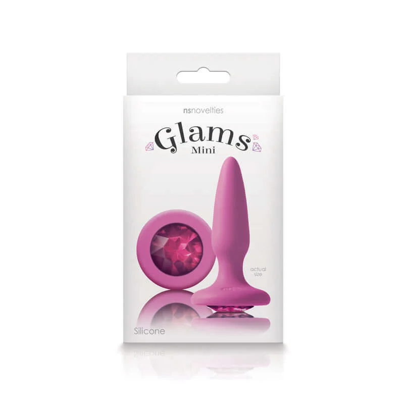 Glams Mini Pink Gem Pink Butt Plug by Inya: Add a Sparkle to Your Intimate Moments