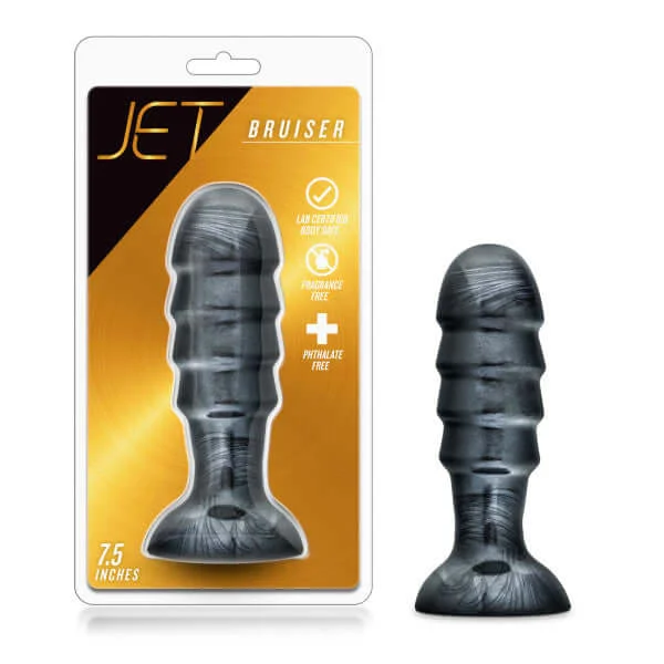 Jet Bruiser Carbon Metallic Black Butt Plug: Unleash Your Inner Adventurer