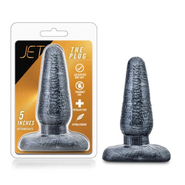 Experience Intense Anal Pleasure with the Blush Novelties Jet The Plug Black