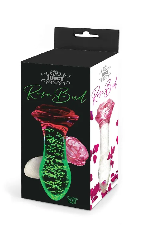 Juicy Glass Rose Bud: Elegant Anal Pleasure