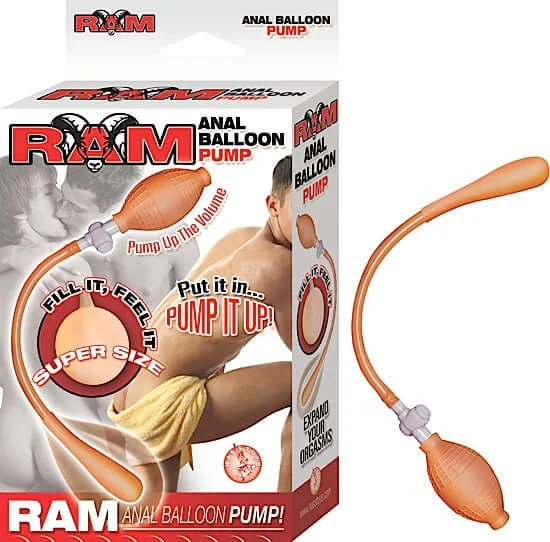 Ram Anal Balloon Pump in Flesh - Expand Your Pleasure Horizons