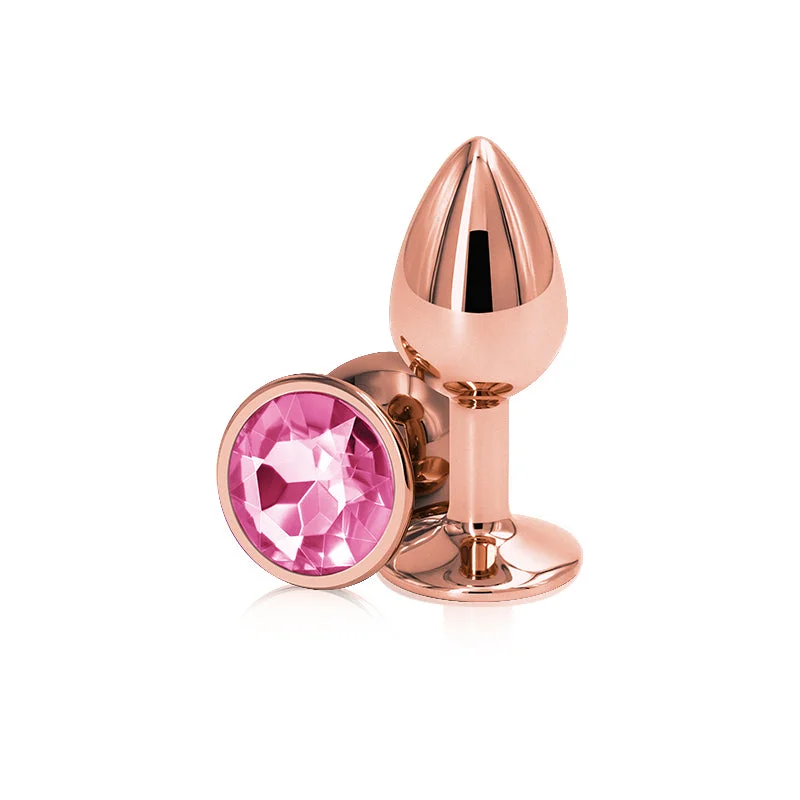 Rear Assets Rose Gold Plug - Small, Pink